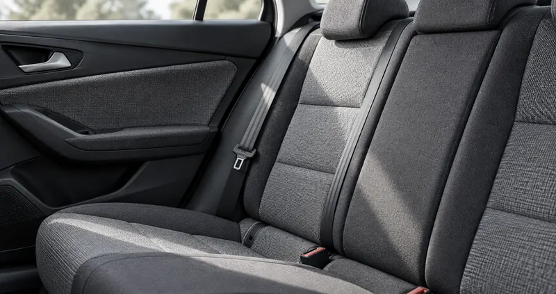 Illustrative application: grey textile vehicle upholstery